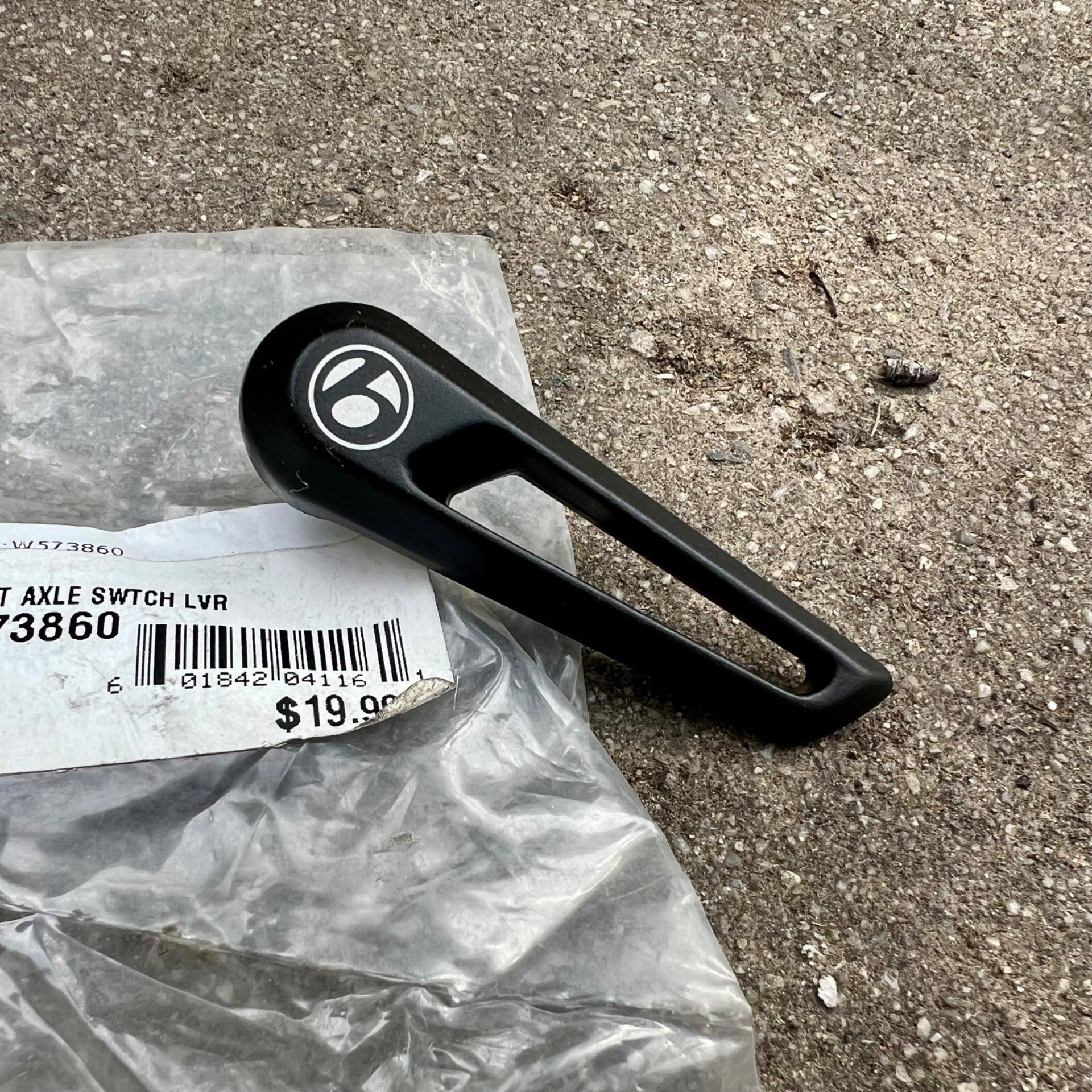 Bontrager 6mm Through Axle Tool Lever Aluminum Mountain Bike MTB Black