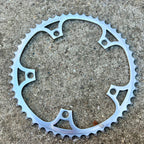 Used Campagnolo 144 BCD 52T Tooth Chainring 3/32” Vintage Big Ring Campy Silver Brev.-Bicycle Bin