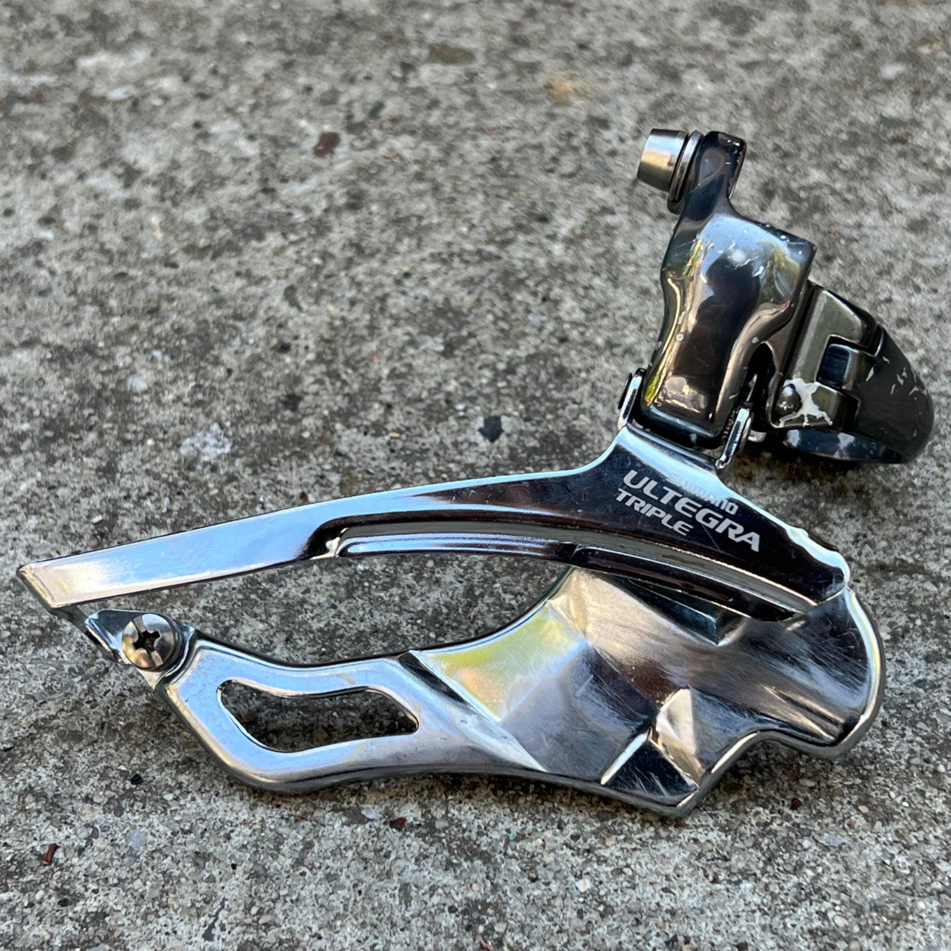 Shimano Ultegra FD-6603 34.9mm Bottom Pull Triple 3x10 Speed Front Derailleur 