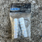 NOS XS Schwinn 3in Universal Aluminum Silver Anodized Pegs 10mm 26TPI OR 24TPI-Bicycle Bin