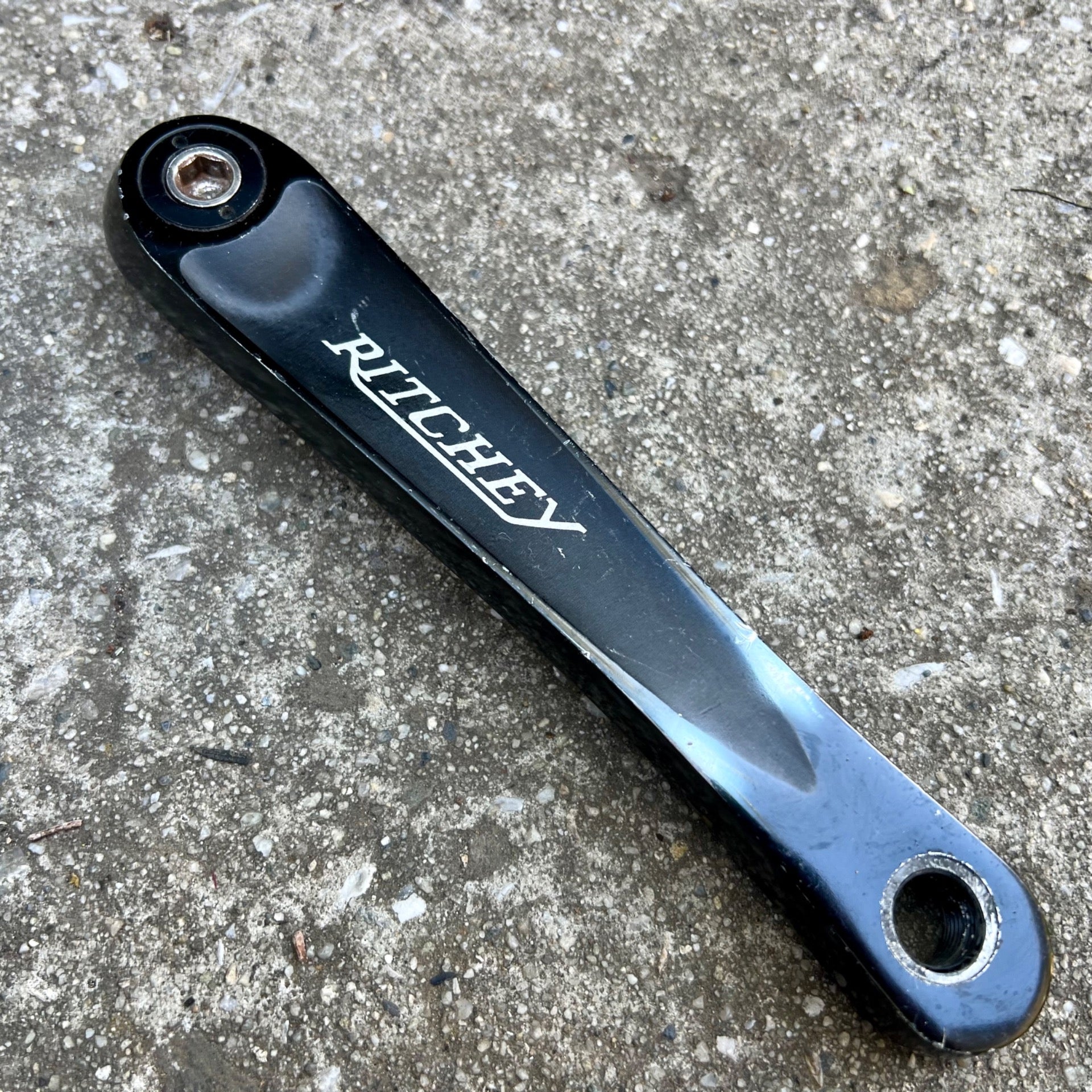 Ritchey V 170mm ISIS Non Drive Side Left Crank Arm Black Road Bike Racing Retro