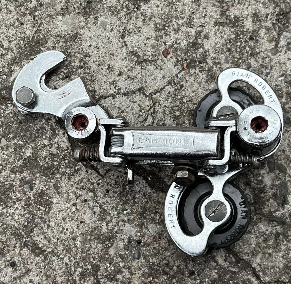 NICE Cyclo Campione Rear Derailleur 5 Speed Vintage Road Steel Chrome Retro