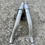 Used Shimano BL-Z304 Z Series Drop Bar Brake Levers Pair Vintage Retro Silver Road-Bicycle Bin