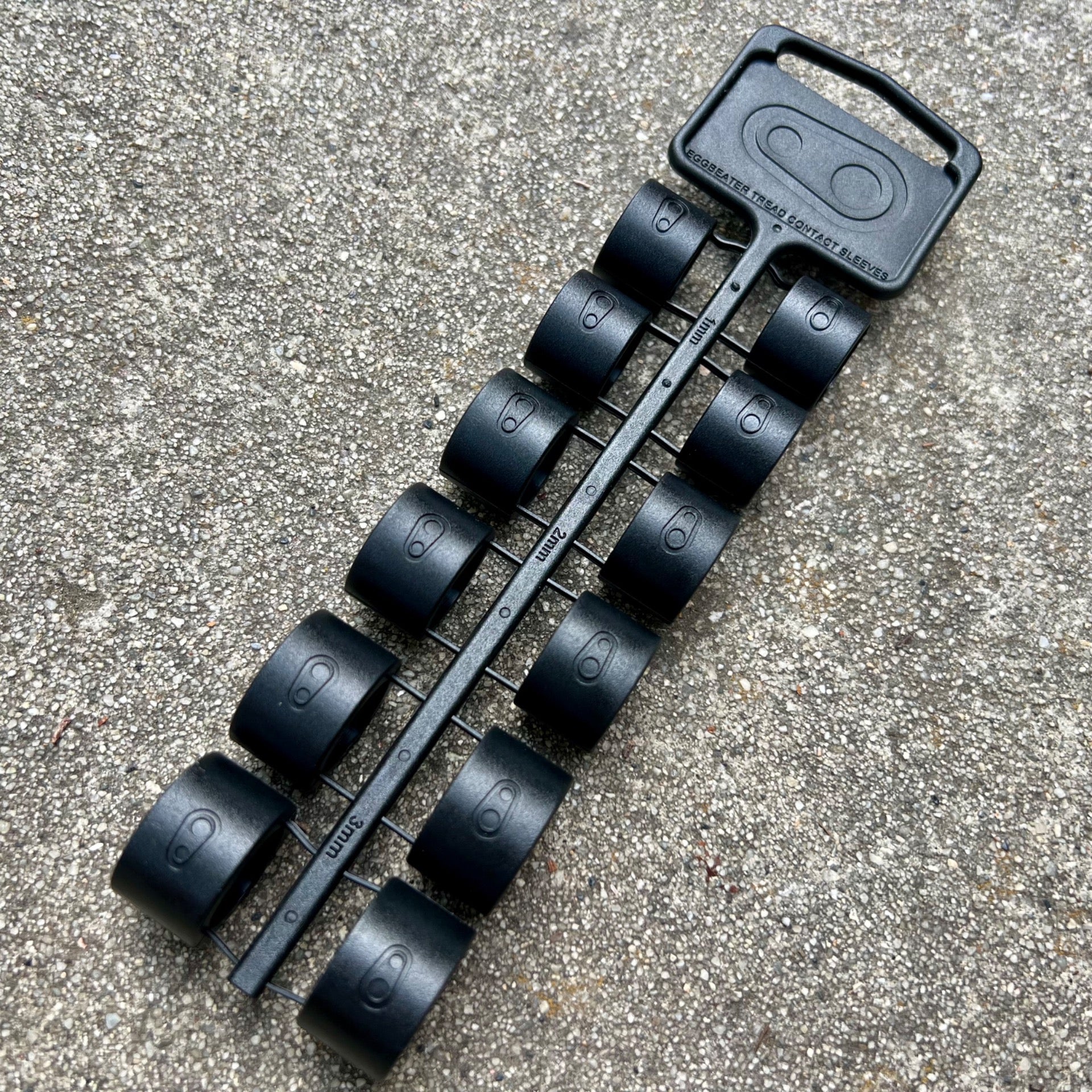 Crankbrothers Eggbeater Contact Sleeves Plastic Black Crankbros Clipless 