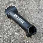 Used Titec 25.4x120mm 1 1/8” Threadless Stem Mountain Bike Black Vintage Retro MTB-Bicycle Bin