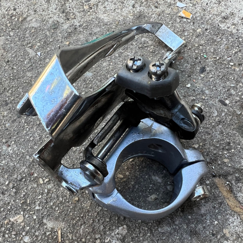 Shimano RSX A410 28.6mm Bottom Pull Front Derailleur Low Clamp 3x8 Triple Road