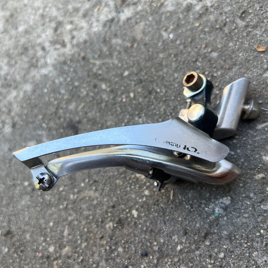 Shimano 105 FD-1055 Braze On Bottom Pull 2x7 Front Derailleur Double Road Bike 