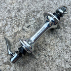 Used Shimano Dura Ace 7400 36H Hole Front Hub & Quick Release Vintage Road Bike-Bicycle Bin