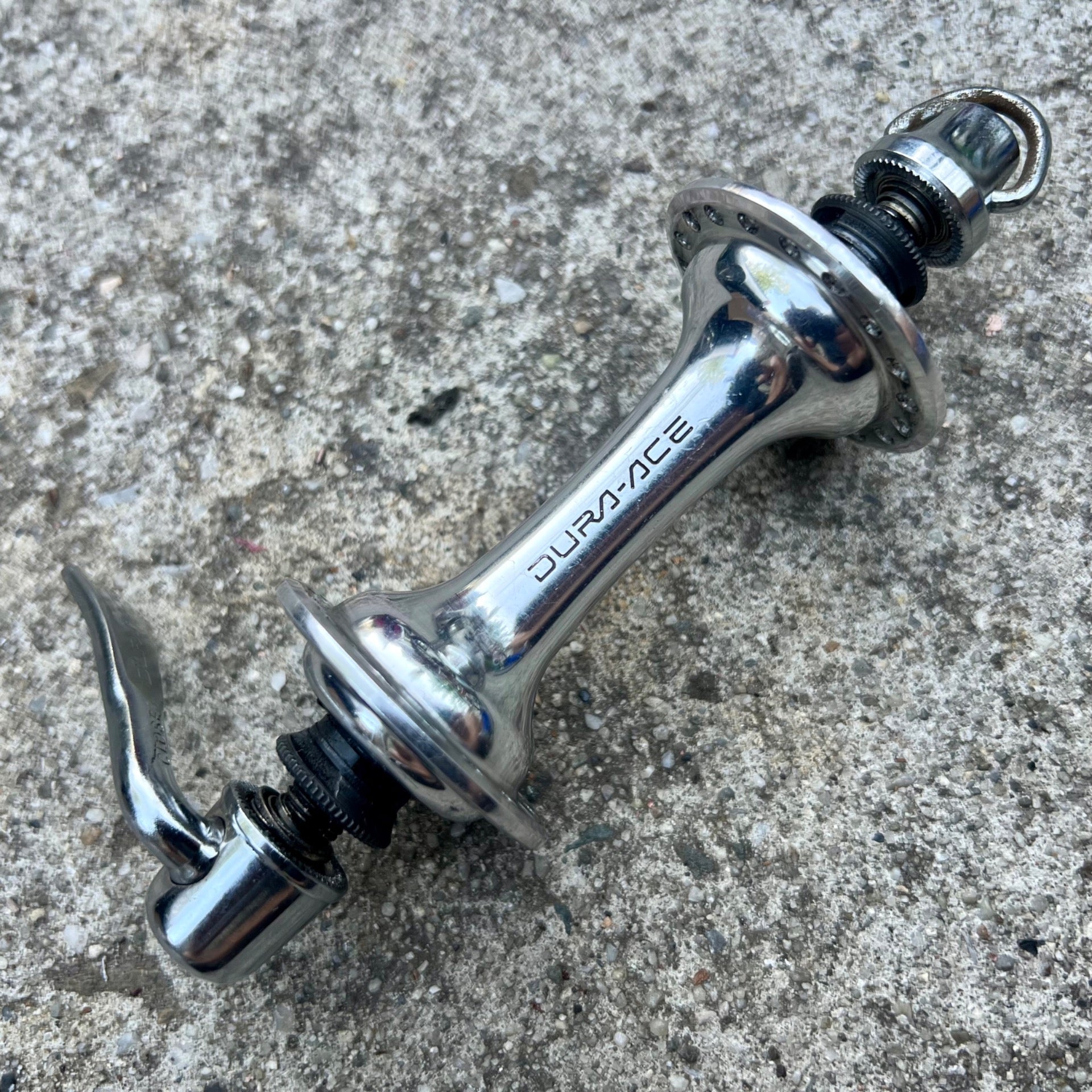 Shimano Dura Ace 7400 36H Hole Front Hub & Quick Release Vintage Road Bike  