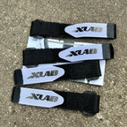 XLAB Water Bottle Cage Sonic Wing Straps Triathlon Road Bike Racing Black Retro-Bicycle Bin