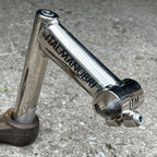 Used ITM Eclypse 100x26.0mm Steel Quill Stem 1” Chrome Vintage Retro Road Italmanubri-Bicycle Bin