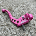 Used NICE Odyssey RX-2 Right Pink Brake Lever Vintage Retro BMX Drilled Holes Rear OG-Bicycle Bin