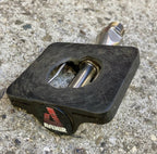 Used Avenir Vintage Clipless Right Drive Side Pedal Black MTB Retro Bike Silver Road-Bicycle Bin