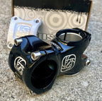 Used Gusset Staff Stem 31.8x50mm 1 1/8” Black Short MTB Enduro Trail DH +/-5 Deg-Bicycle Bin