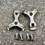 NOS NEW Look S2 S2R Moab Pedal Cleat Insert Piece Silver Clipless MTB Mountain-Bicycle Bin