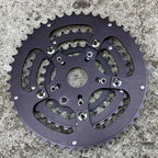 Used Cook Bros Racing CQP Spider & Chainring Set 48-36-26 110/74/58 BCD Vintage MTB-Bicycle Bin