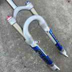 Used Serviced FOX F80X 8” 1 1/8” Threadless Fork Terra Logic Disc V Brake Fork MTB-Bicycle Bin