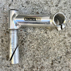 Used NICE Control Tech 135x26.0mm Stem 1” Quill Silver Road Bike Straight Aluminum-Bicycle Bin