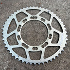 Used Rotor 110BCD 52T Tooth Chainring Q Rings Oval Road Bike Racing Silver OCP-Bicycle Bin