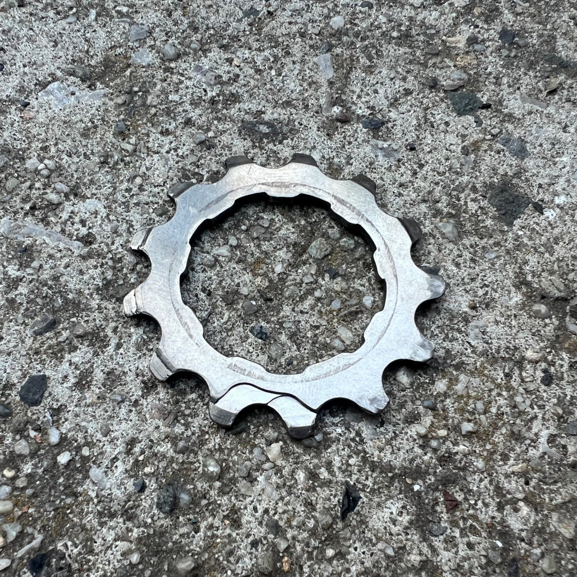 SRP 13T Tooth Titanium Cassette Cog Shimano Hyperglide Vintage MTB 8 Speed Gray 