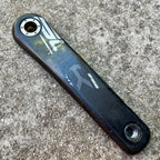 Used FSA SLK 172.5mm BB386 Non Drive Side Left Crank Arm Crankarm Black Road Bike-Bicycle Bin