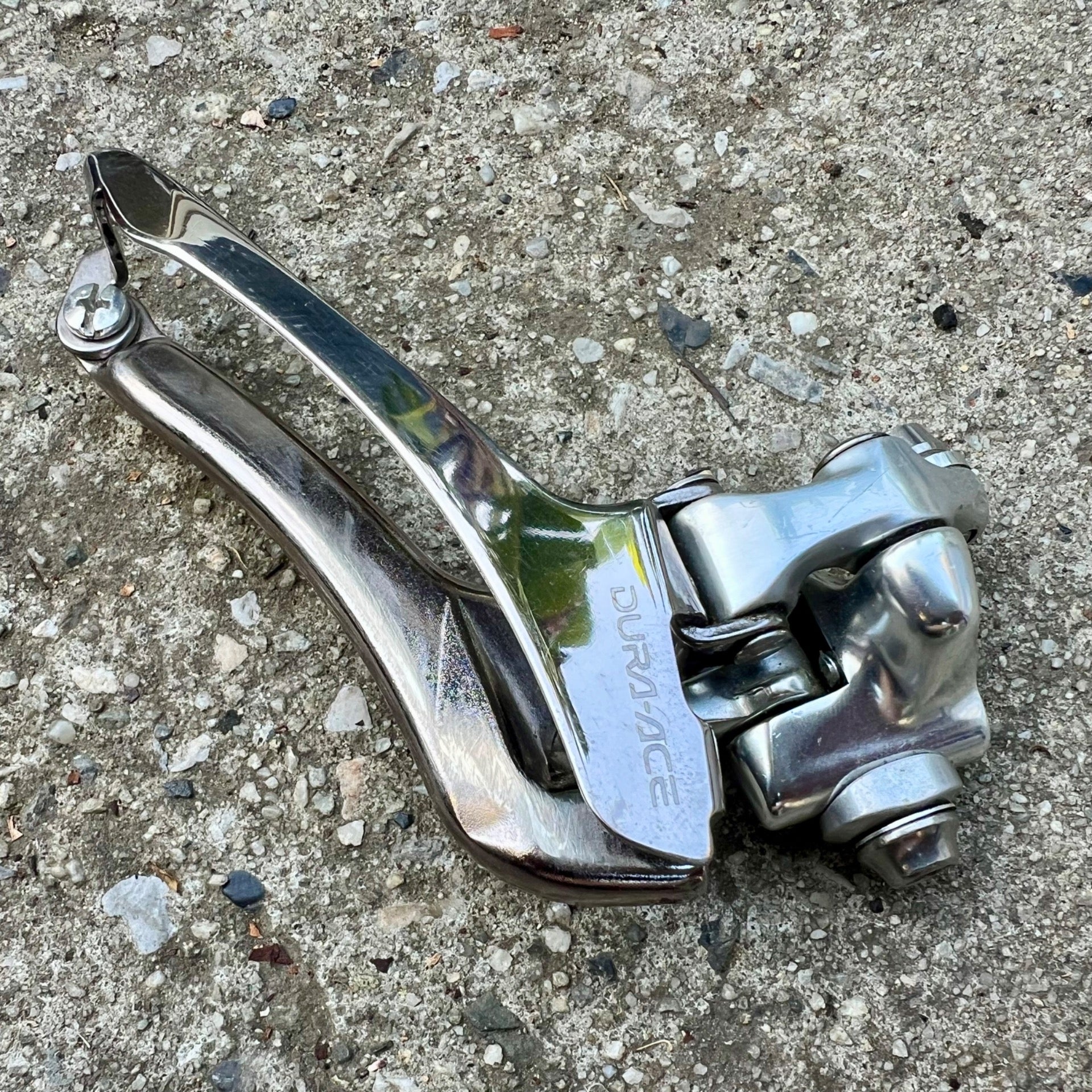 MINT Shimano Dura Ace FD-7700 Front Derailleur Braze On Bottom Pull 2x9 Speed 