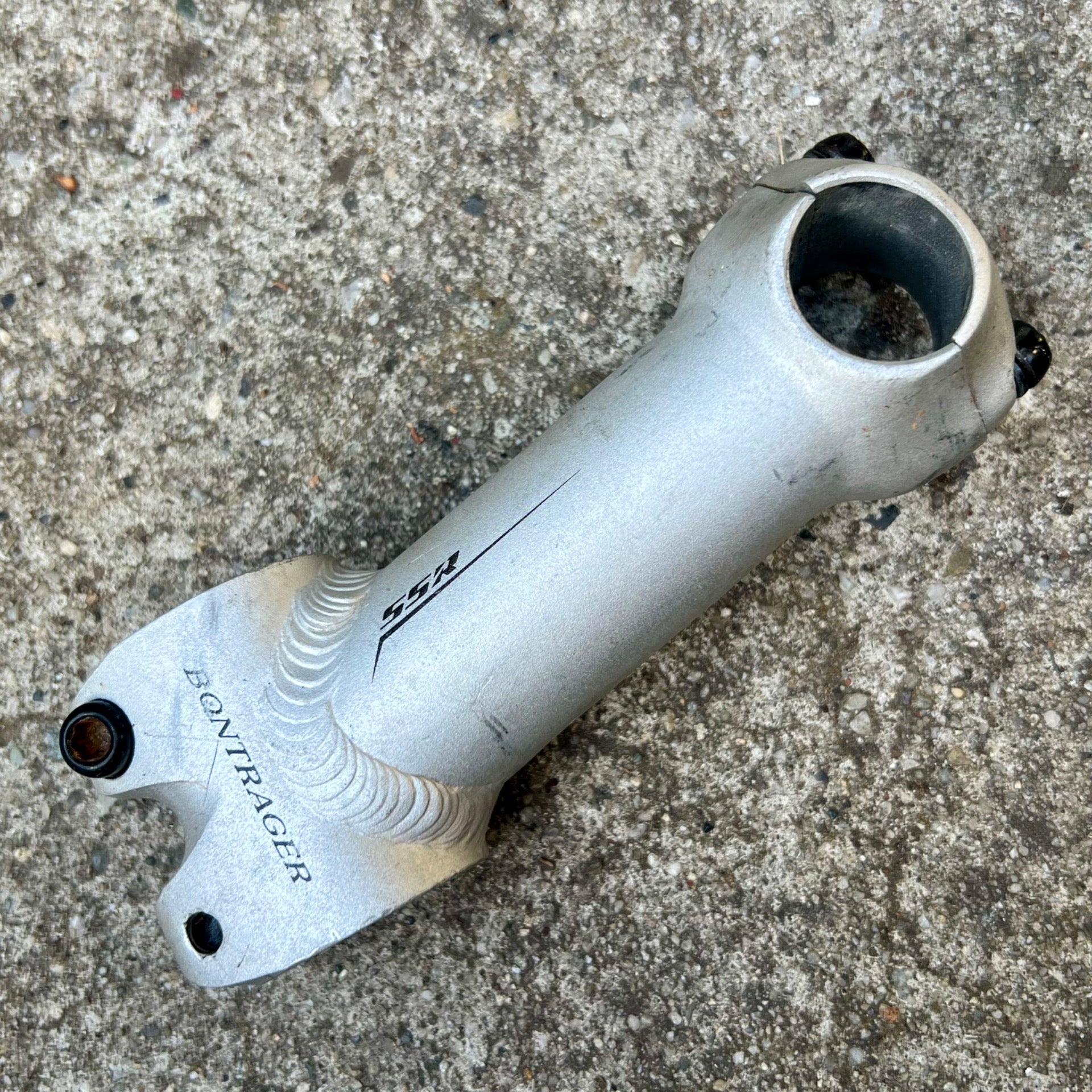 Bontrager SSR 25.4x110mm 1 1/8” Threadless Stem Vintage Retro MTB Mountain Gray