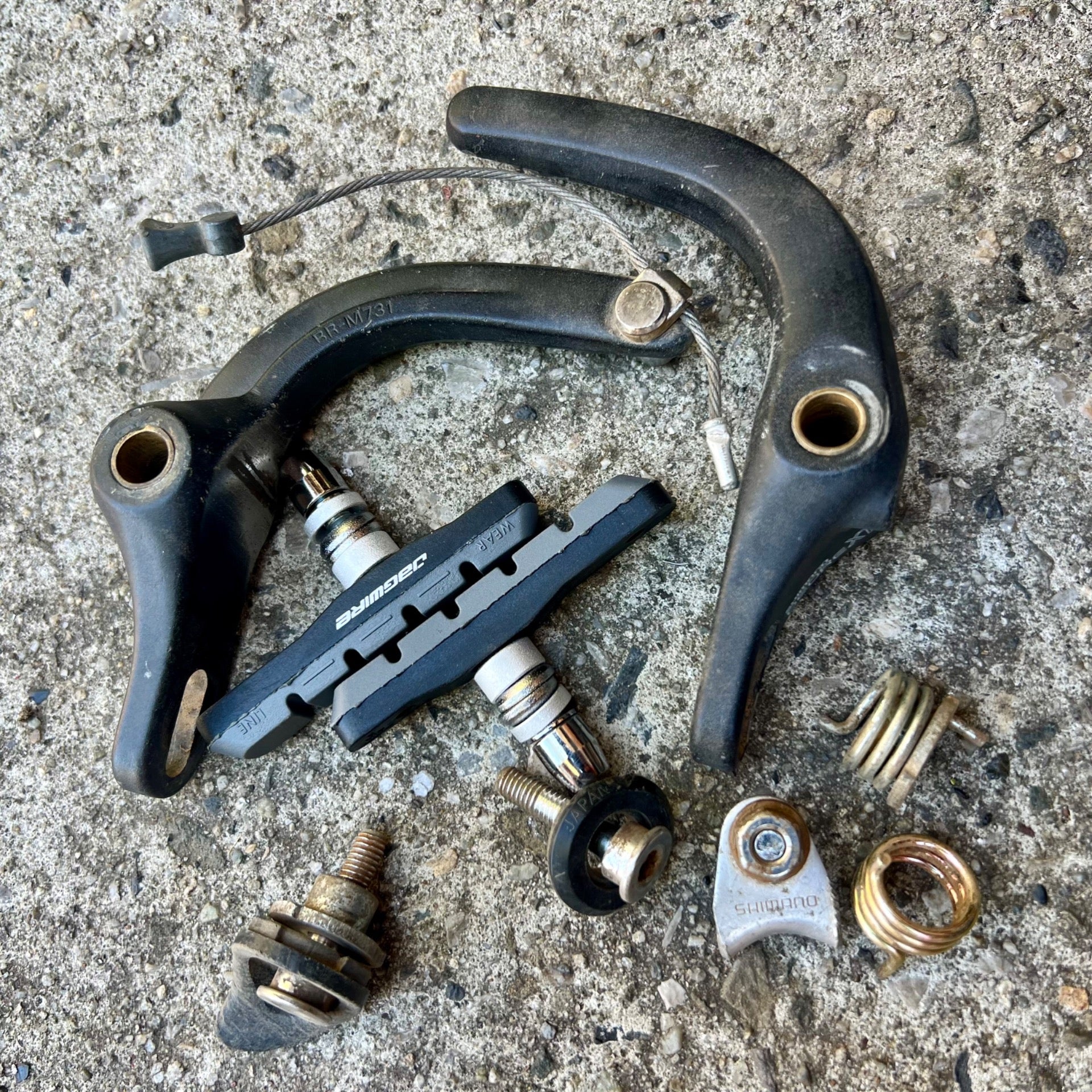 Shimano Deore XT BR-M731 U Brake Vintage MTB Mountain Retro Black MTB 