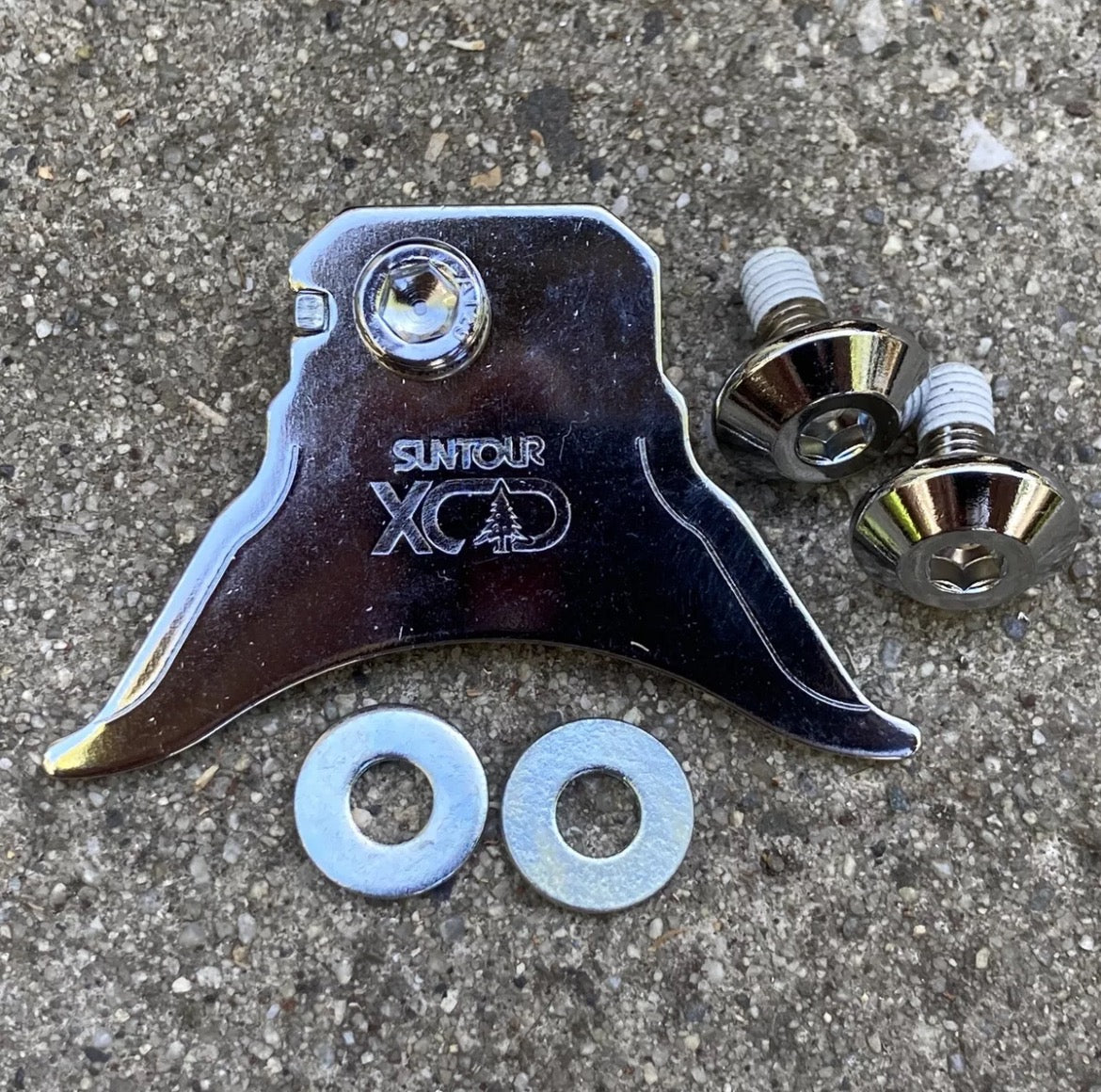 NOS Suntour XCD 4050 Roller-Cam Straddle Hanger Brake Caliper Hardware Retro
