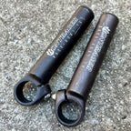 Used Bontrager Race 6061 T6 Aluminum Bar Ends Vintage MTB Mountain Bike Black Retro-Bicycle Bin