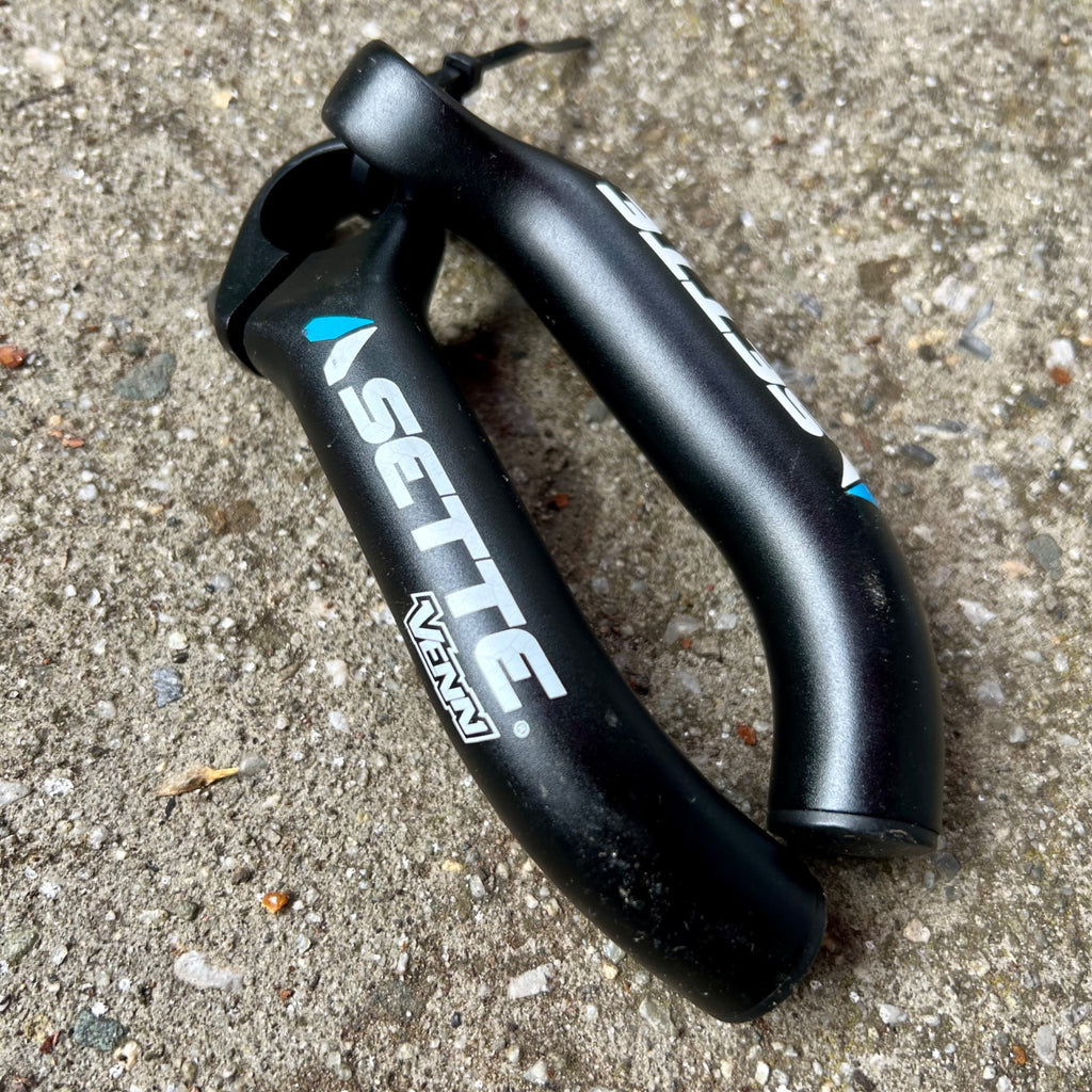 Asette Venn Black Bar Ends Vintage MTB Mountain Bike Hybrid 90’s 2000’s Retro