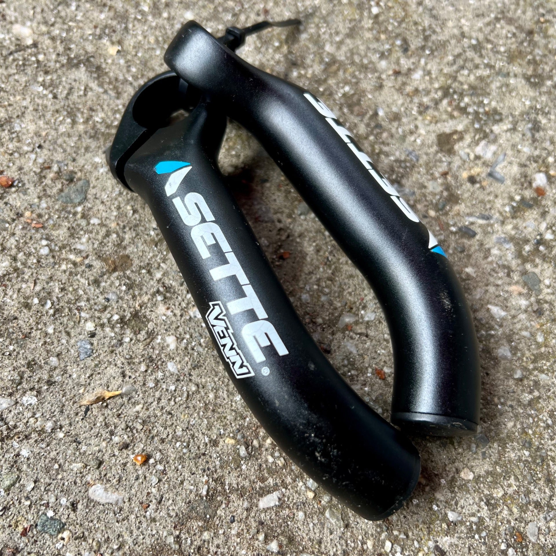 Asette Venn Black Bar Ends Vintage MTB Mountain Bike Hybrid 90’s 2000’s Retro