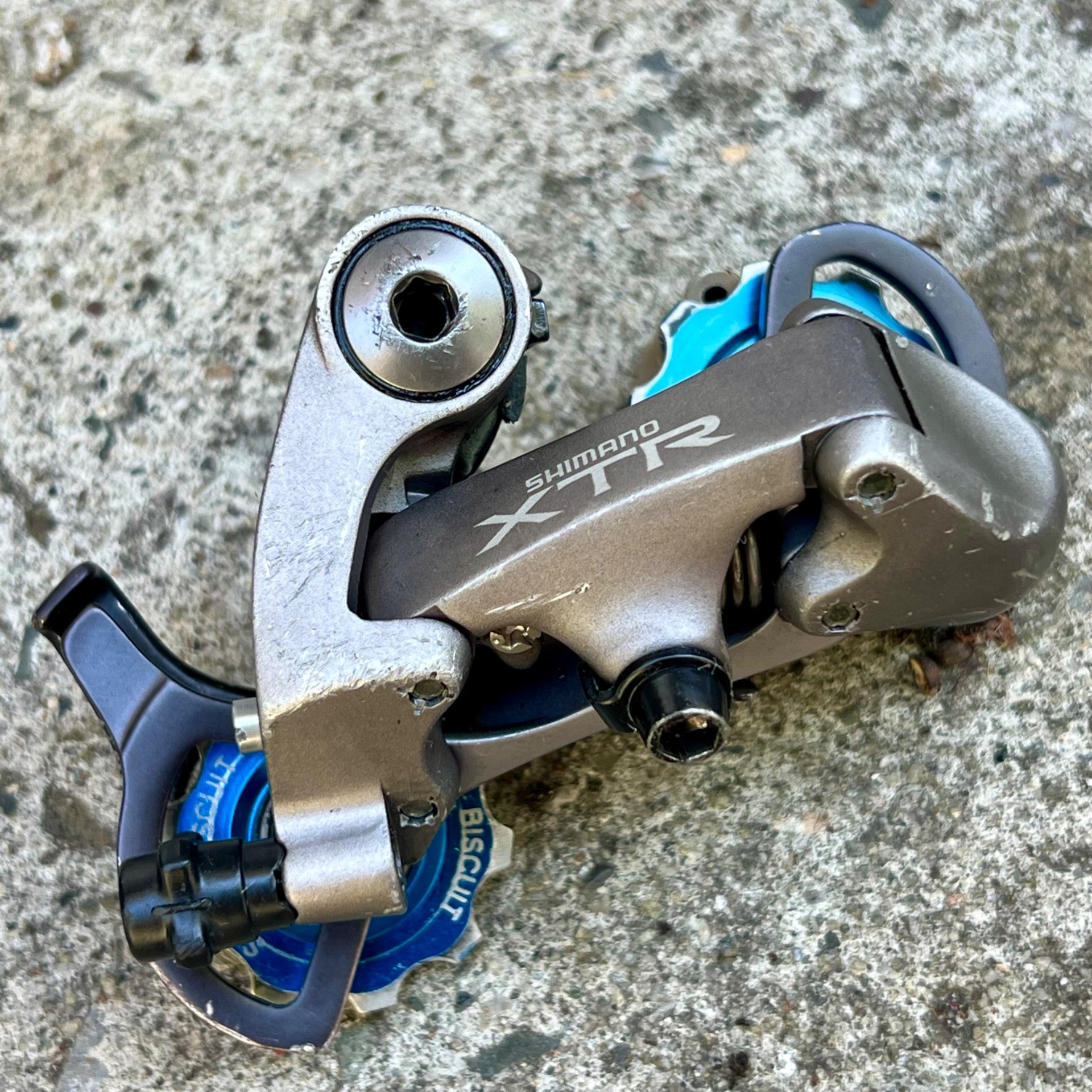 Shimano XTR RD-M950 Medium Cage Rear Derailleur 8 Speed Vintage MTB Mountain 