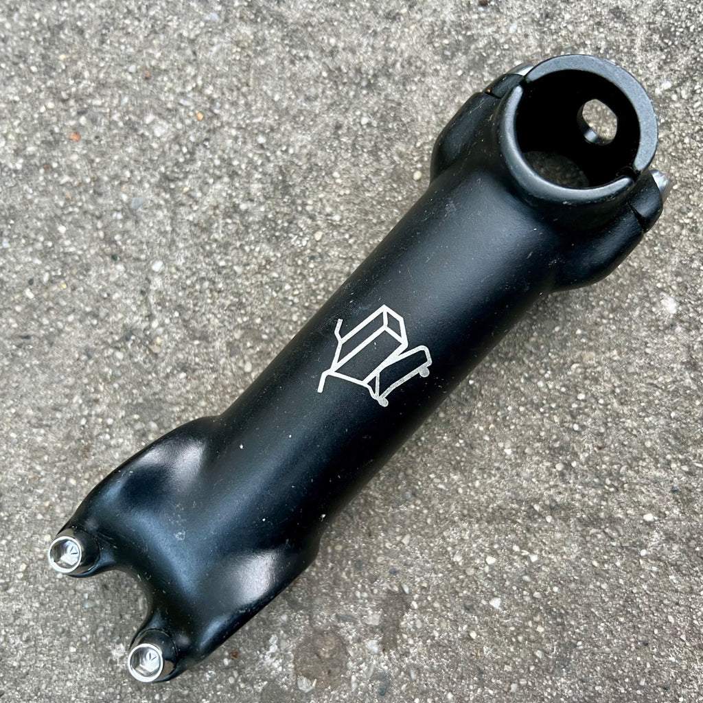 Swobo 25.4x120mm 1 1/8in Threadless Stem Black Road Gravel Shopping Cart Logo