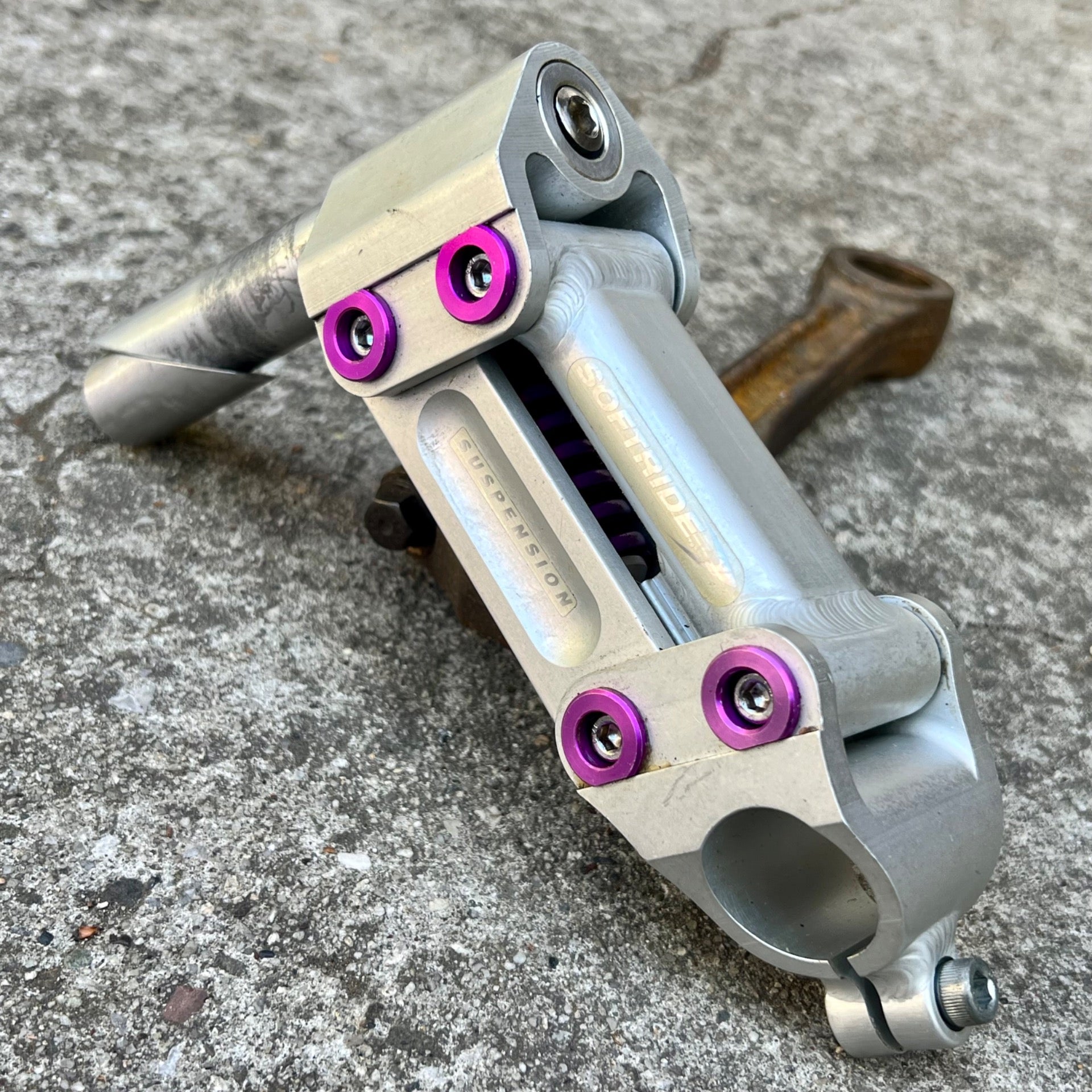 NICE Softride Suspension Stem 1” 1in 135x25.4mm Vintage Retro Mountain Bike MTB 