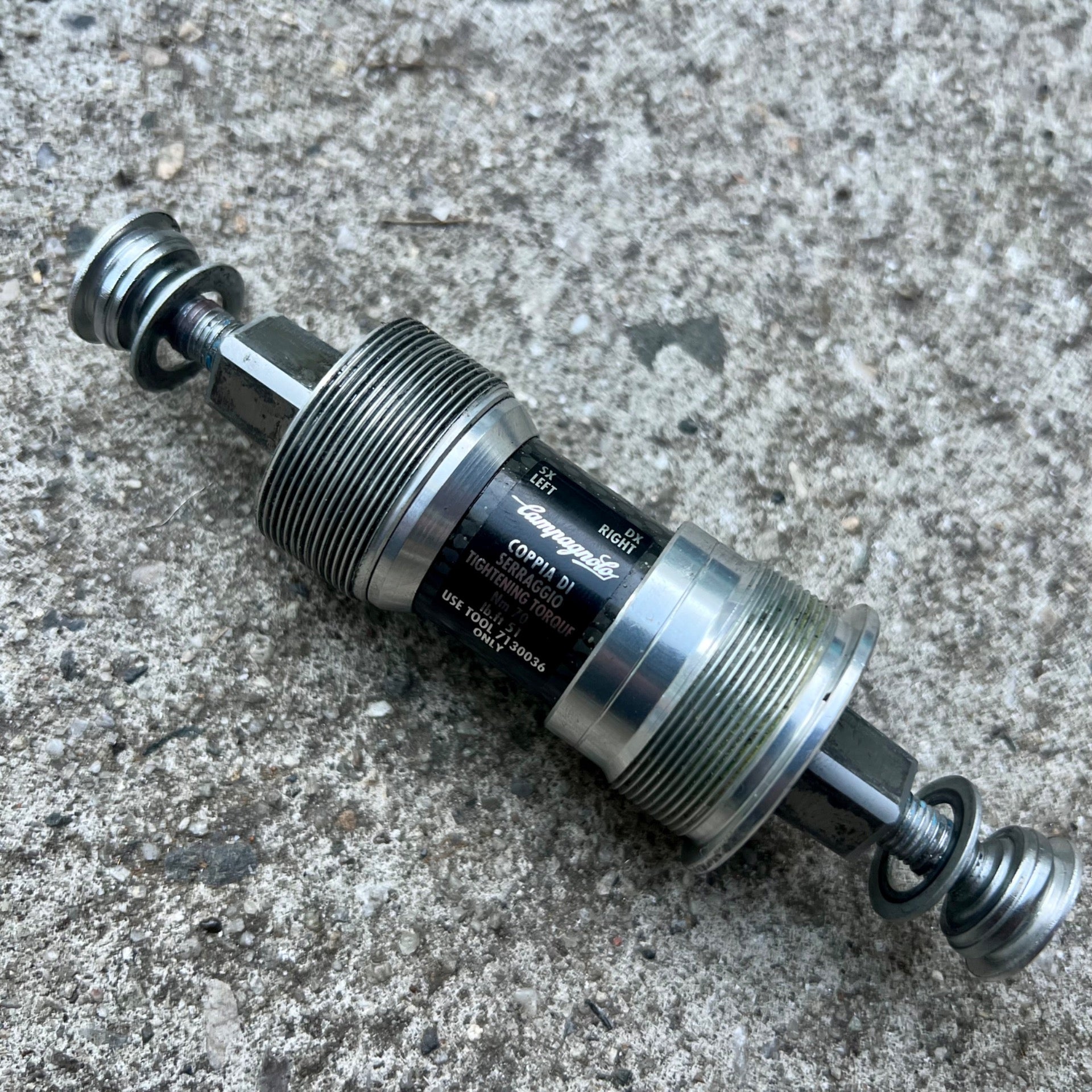 Campagnolo Record 68x102mm Bottom Bracket English Thread W Bolts Carbon Road 