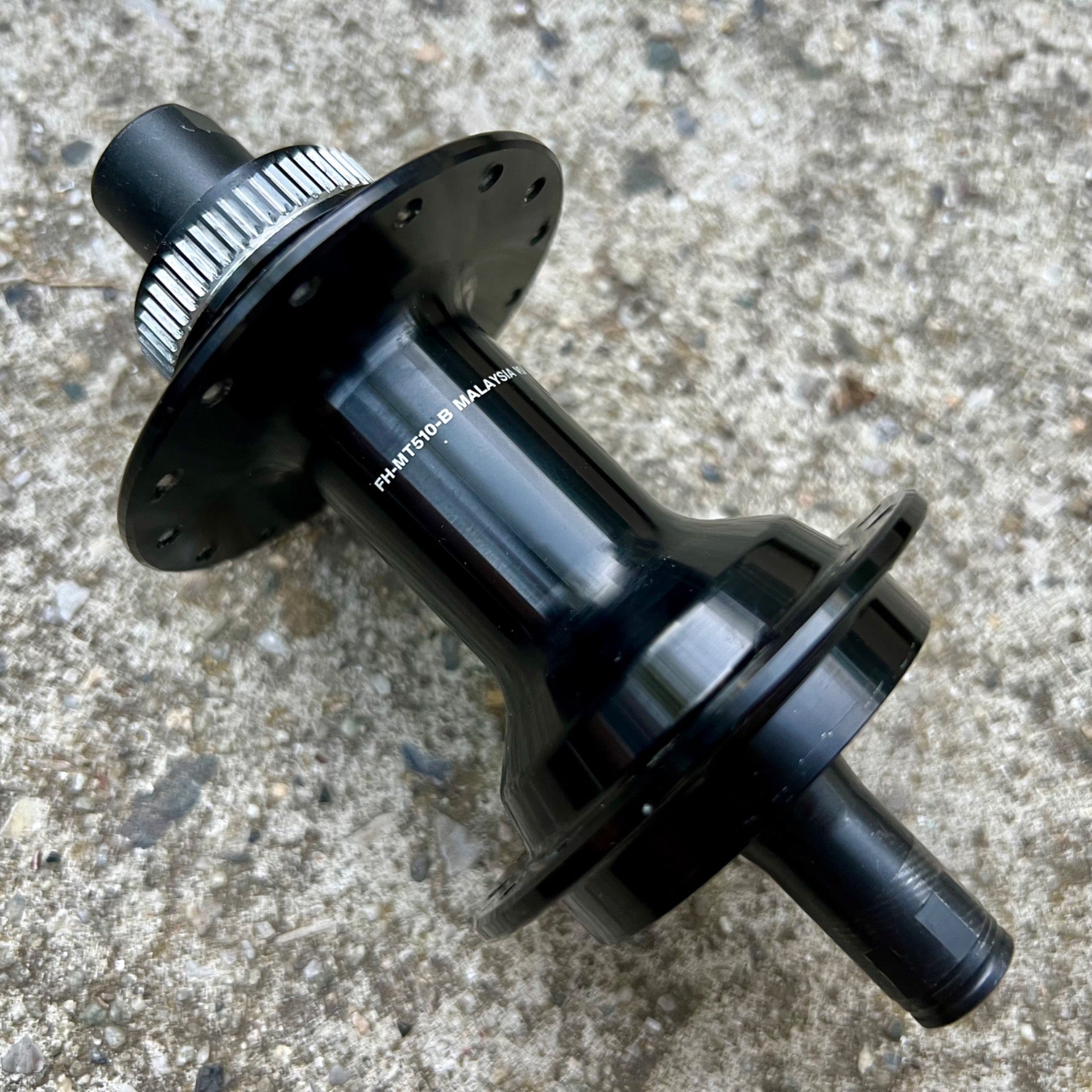 Incomplete Shimano FH-MT510-B 12x148mm 28 Hole Rear Hub MTB Black Mountain Bike 