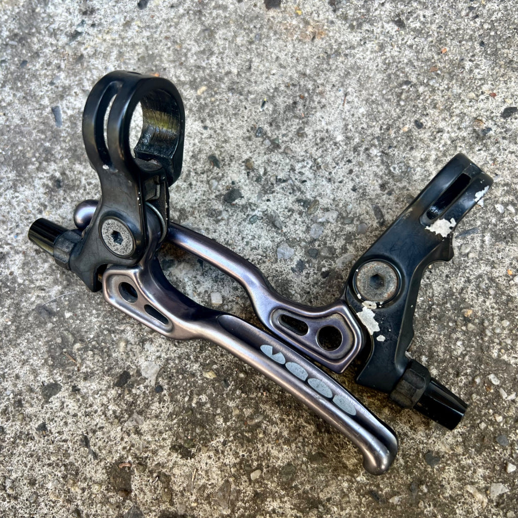 CODA Cannondale Cantilever Brake Levers Vintage MTB Mountain Bike Black Gray 