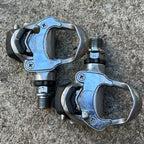Used Campagnolo Chorus Clipless Pedals Pro Fit Road Gravel Gray Campy Vintage-Bicycle Bin