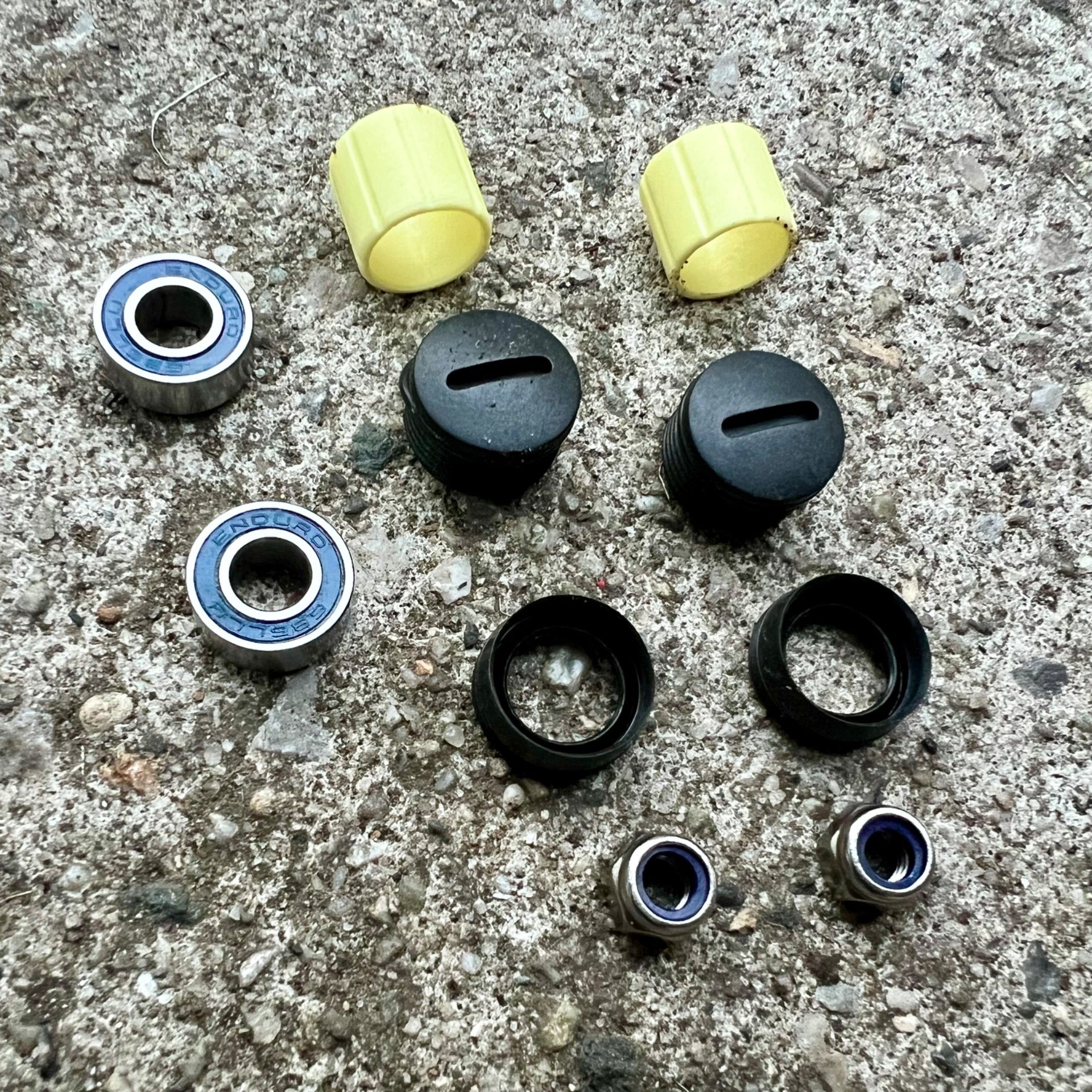Crankbros Eggbeater Rebuild Kit Bearings Bushings Seals Clipless Pedals MTB 