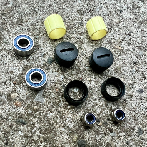Crankbros Eggbeater Rebuild Kit Bearings Bushings Seals Clipless Pedals MTB-Bicycle Bin