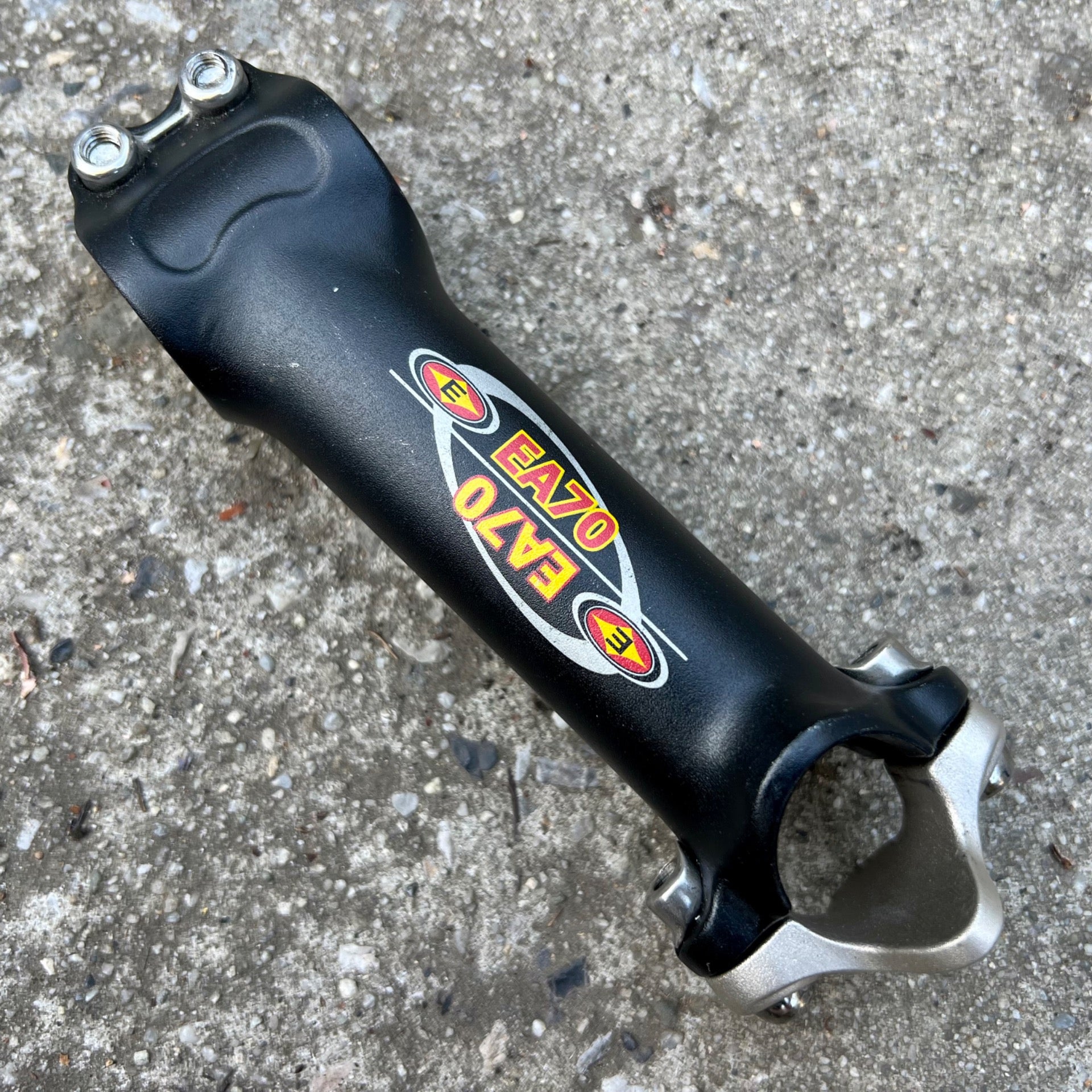 Easton EA70 26.0x120mm 1 1/8” Threadless Stem Road Gravel Bike Black Vintage 