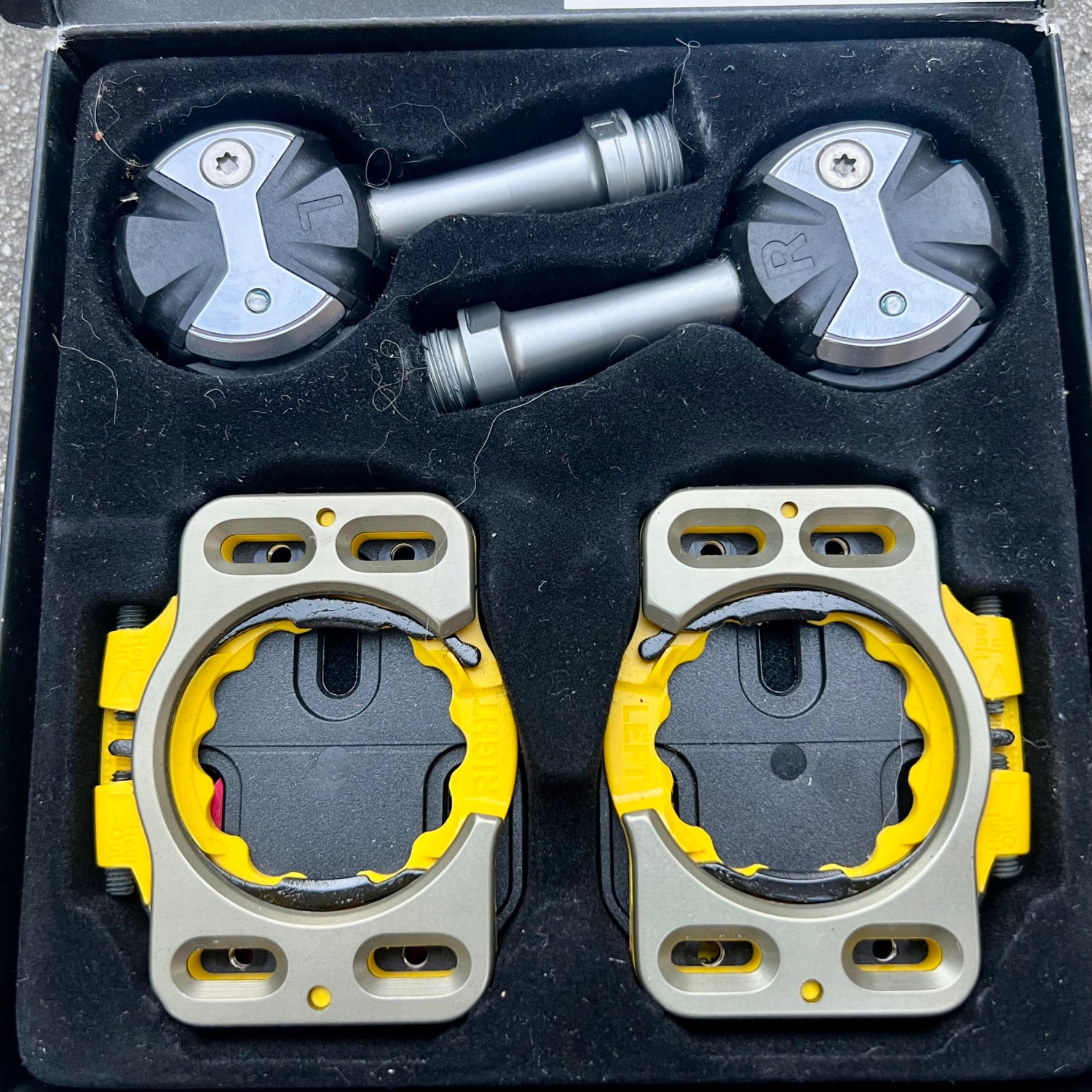 NEW Speedplay Zero Clipless Pedals & Cleats Gravel Road Bike Long Axles 92mm