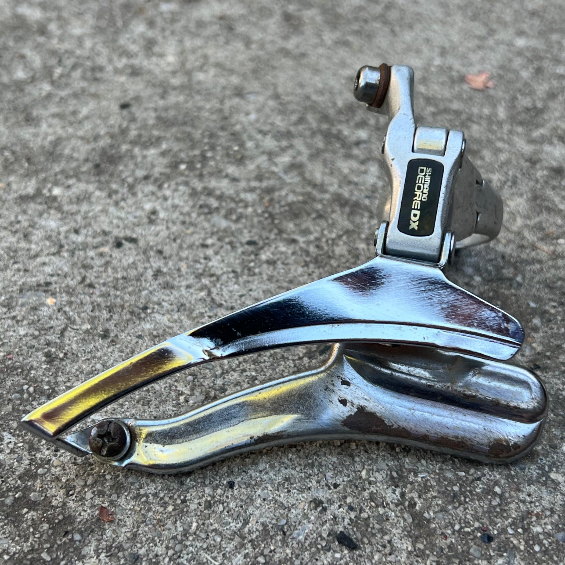 Shimano Deore DX FD-M650 Front Derailleur 28.6mm Bottom Pull Triple MTB Vintage 