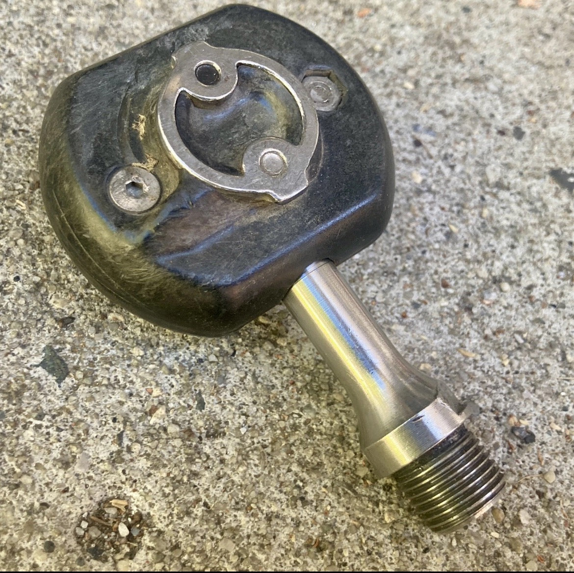 SINGLE LEFT Speedplay Frog Pedal Clipless Vintage Retro MTB Gravel Stainless