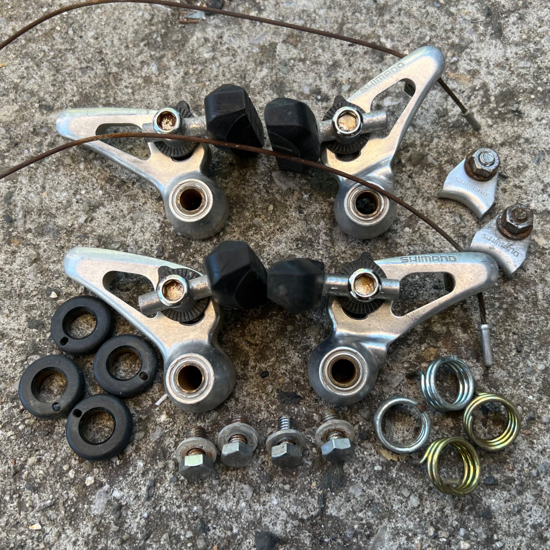 Shimano Deore BR-MT60 Cantilever Brakes Brake Set Vintage Retro MTB Touring  