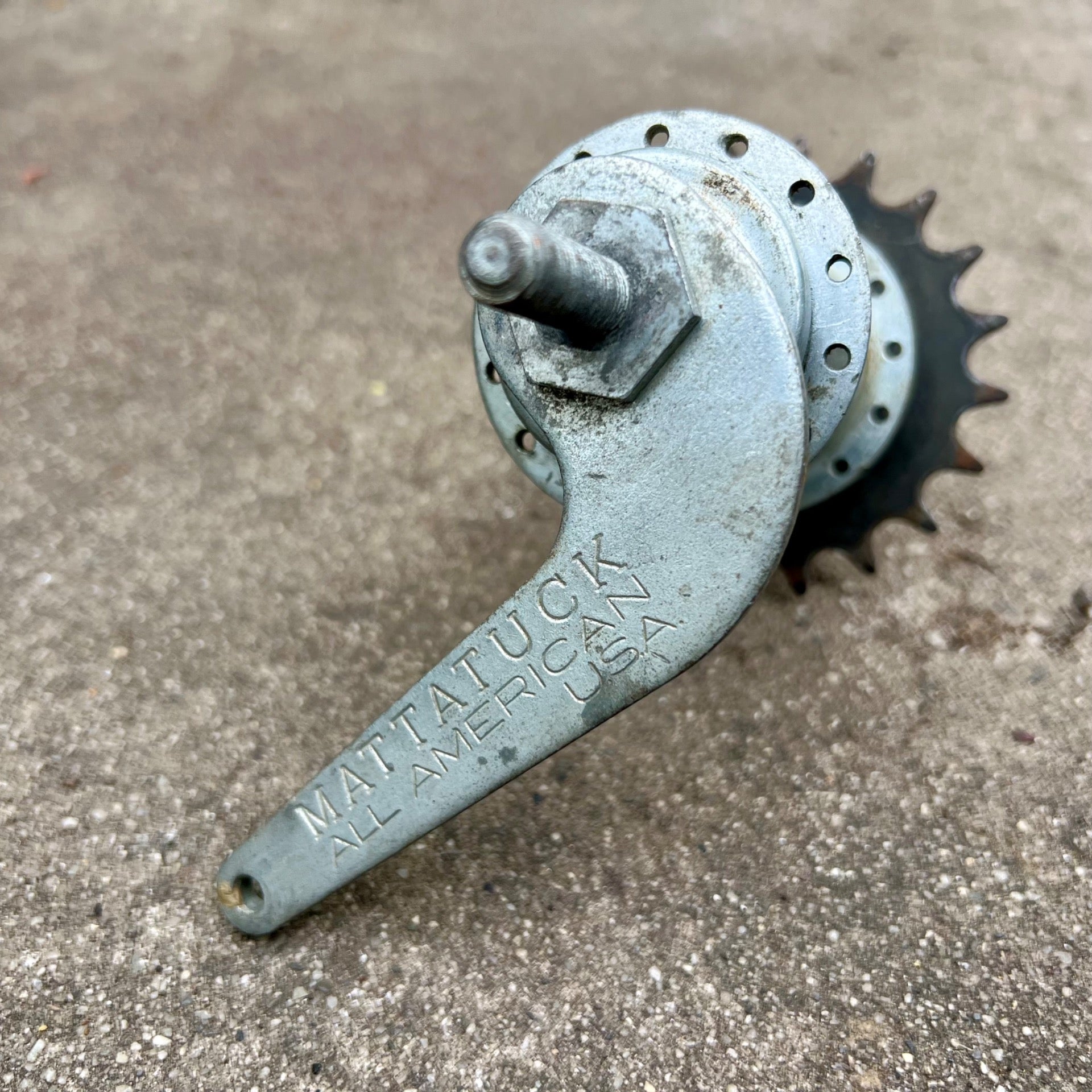Mattatuck USA Rear Coaster Brake Hub 28H Hole Vintage Retro Steel American 20T 