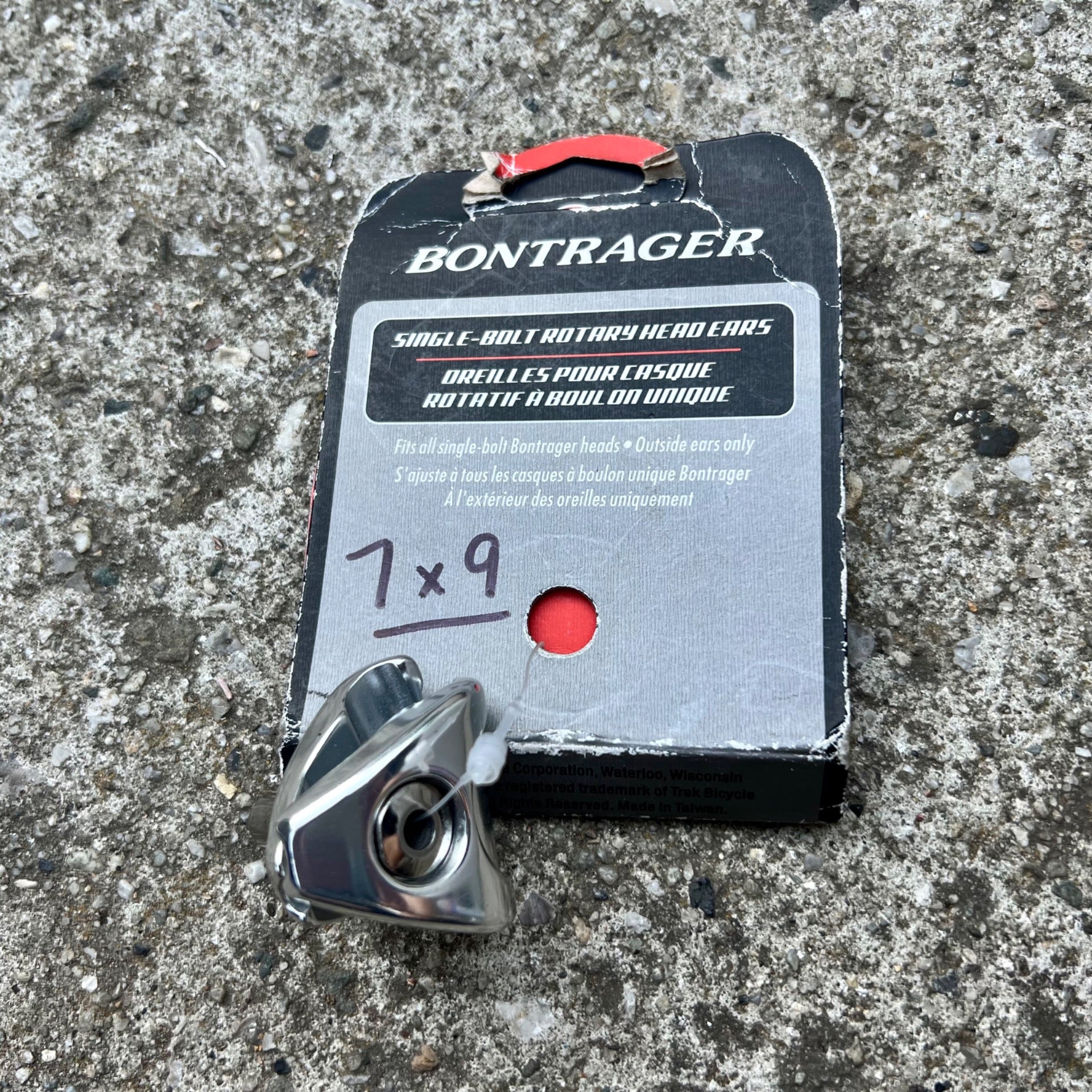 NEW Bontrager 7mm 9mm Oval Oversized Rails Clamp Single Bolt Seatpost Silver 