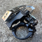 Used Shimano Deore XT FD-M770 34.9mm Dual Pull Front Derailleur Low Clamp 3x9 Triple-Bicycle Bin