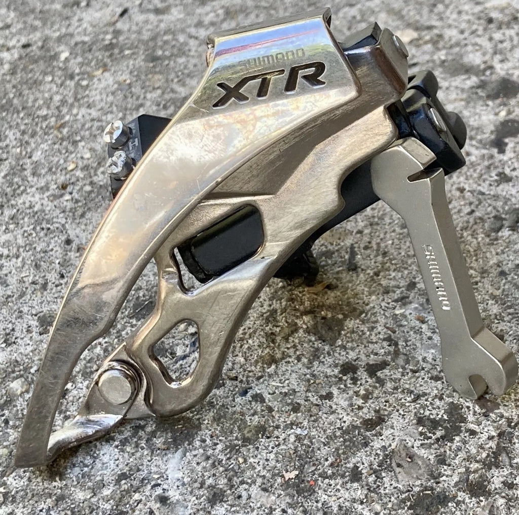 Shimano XTR FD-M970 34.9mm Front Derailleur Top Pull Low Clamp MTB Triple Retro